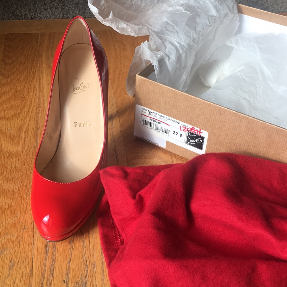 Christian Louboutin Patent  Heels